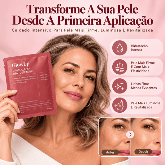 Transforme o seu momento de cuidado facial com a GlowUp.