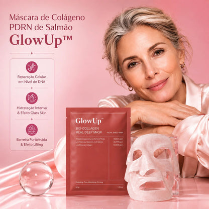 Dê À Sua Pele Um Aspeto Mais Jovem, Uniforme E Revitalizado Com A Máscara Facial GlowUp™