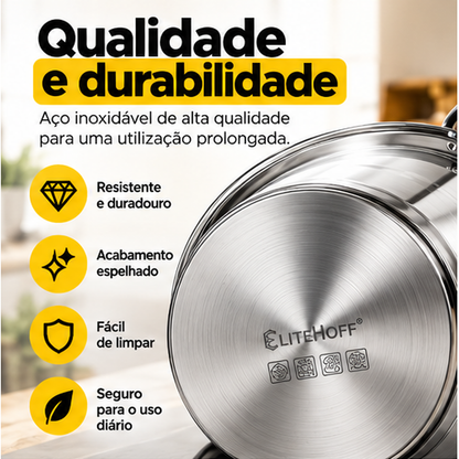 Conjunto de Panelas 12 Peças