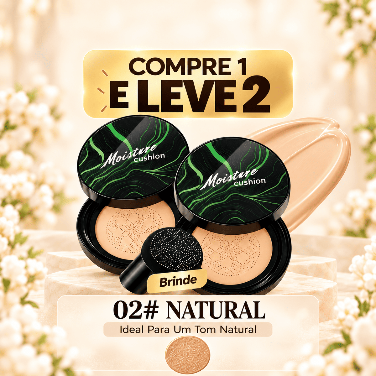 Transforme o Aspeto da Sua Pele com a Base Cushion Glow