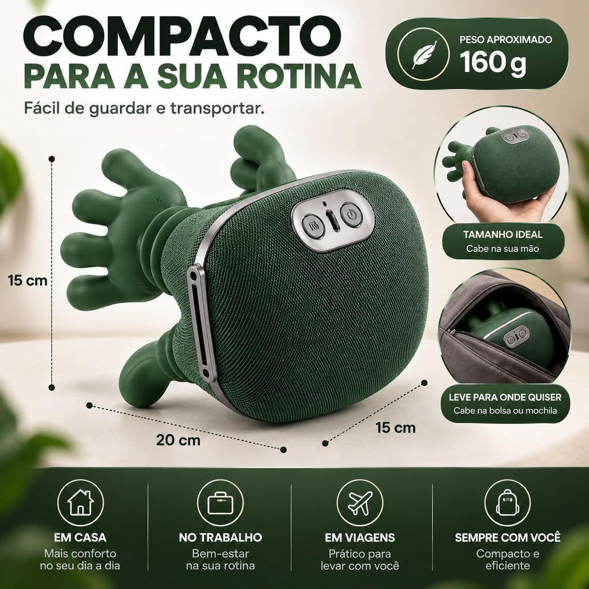 Massajador Vital Relax 4D