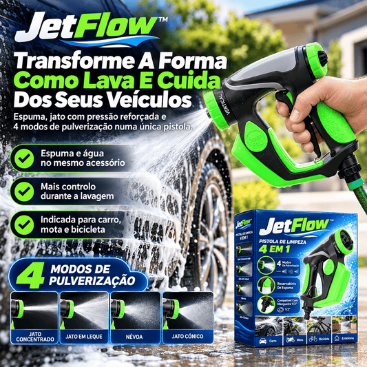 Transforme A Forma Como Lava O Seu Carro Com A JetFlow™