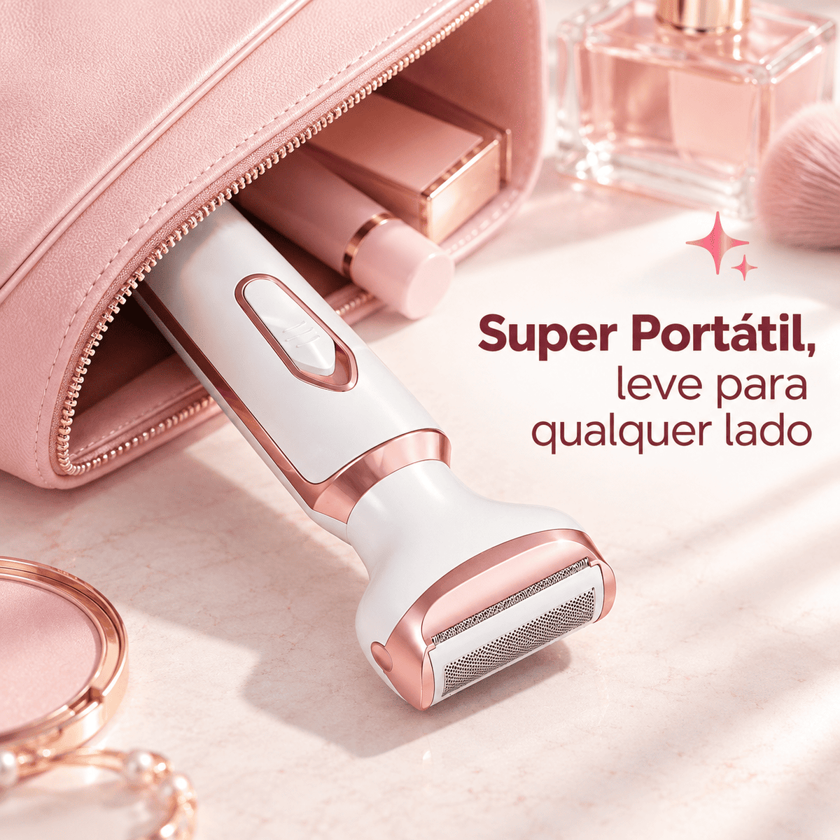 Depilador Elétrico 4 em 1 – DermaFlex™