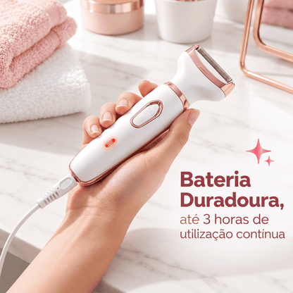 Depilador Elétrico 4 em 1 – DermaFlex™