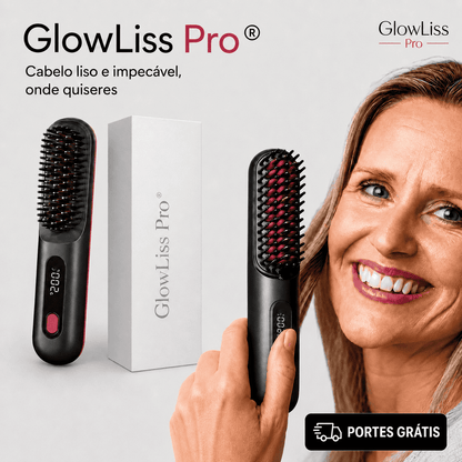 Cabelo Liso e Sem Frizz Onde Quiseres - GlowLiss Pro®