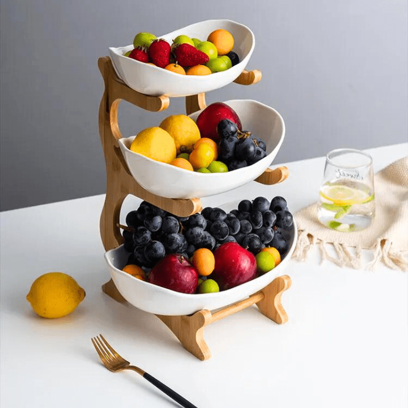 Fruteira em Bambu
