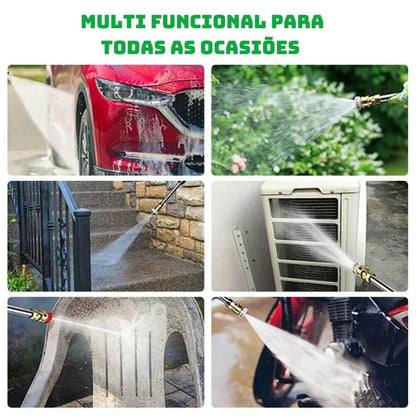 Lavadora Portátil de Alta Pressão Recarregável