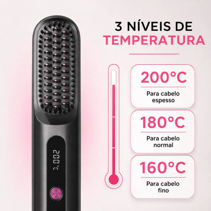 Cabelo Liso e Sem Frizz Onde Quiseres - GlowLiss Pro®